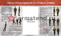 Стенд "Строевые приемы и движение без оружия"