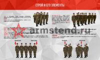 Строй и его элементы без зеркала