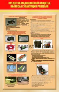 Средства медицинской защиты выноса и эвакуации раненых