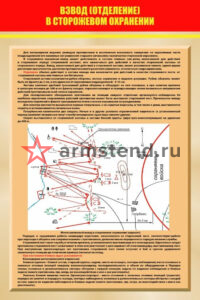 Взвод (отделение) в сторожевом охранении