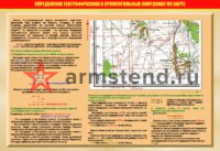 Определение географических и прямоугольных координат по карте